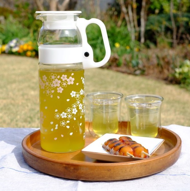 京瓷名店 Iwaki 耐熱玻璃水壺1 3l 櫻花 Beyond Beyond